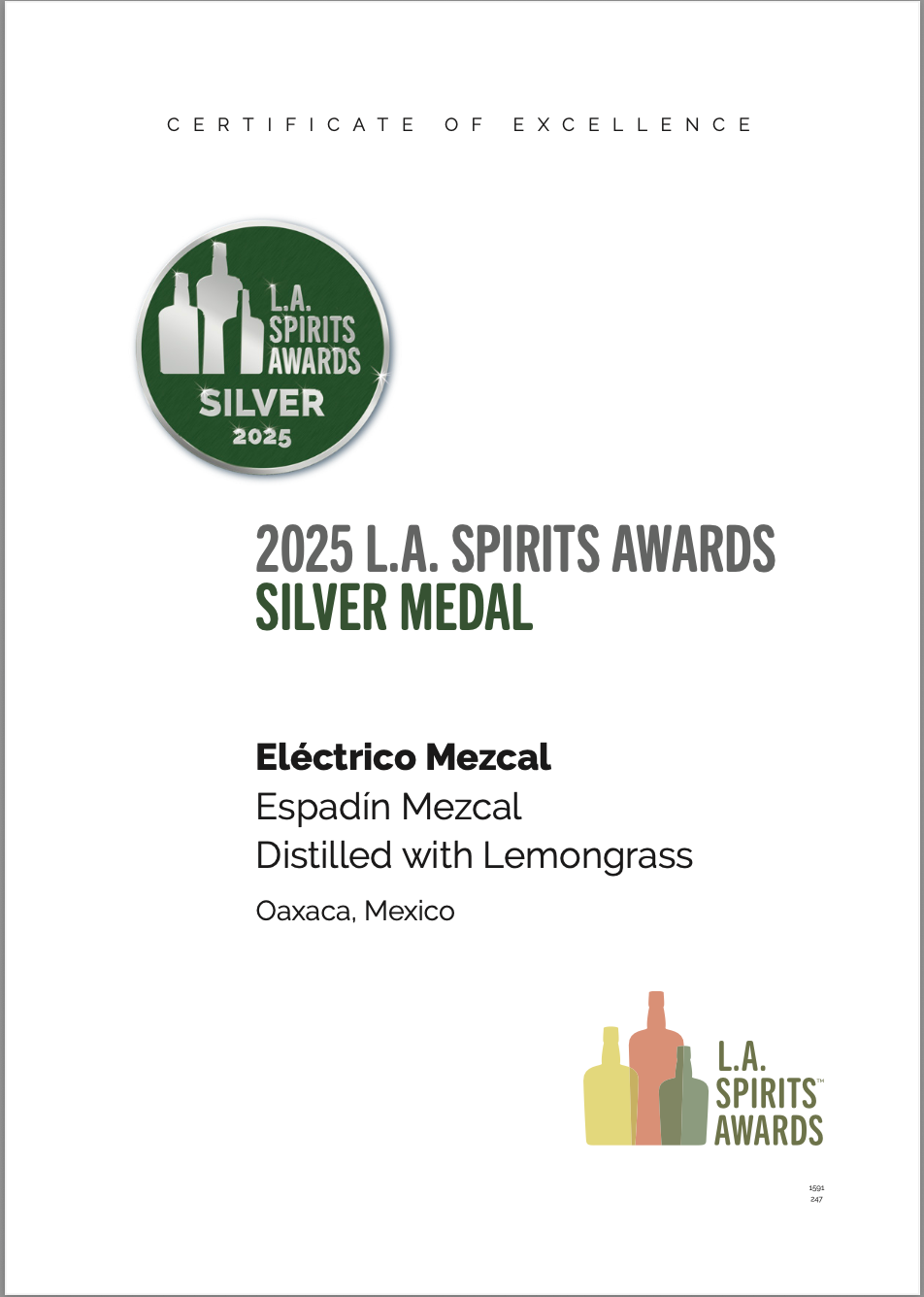 Mezcal Espadín - Distilled with Lemongrass