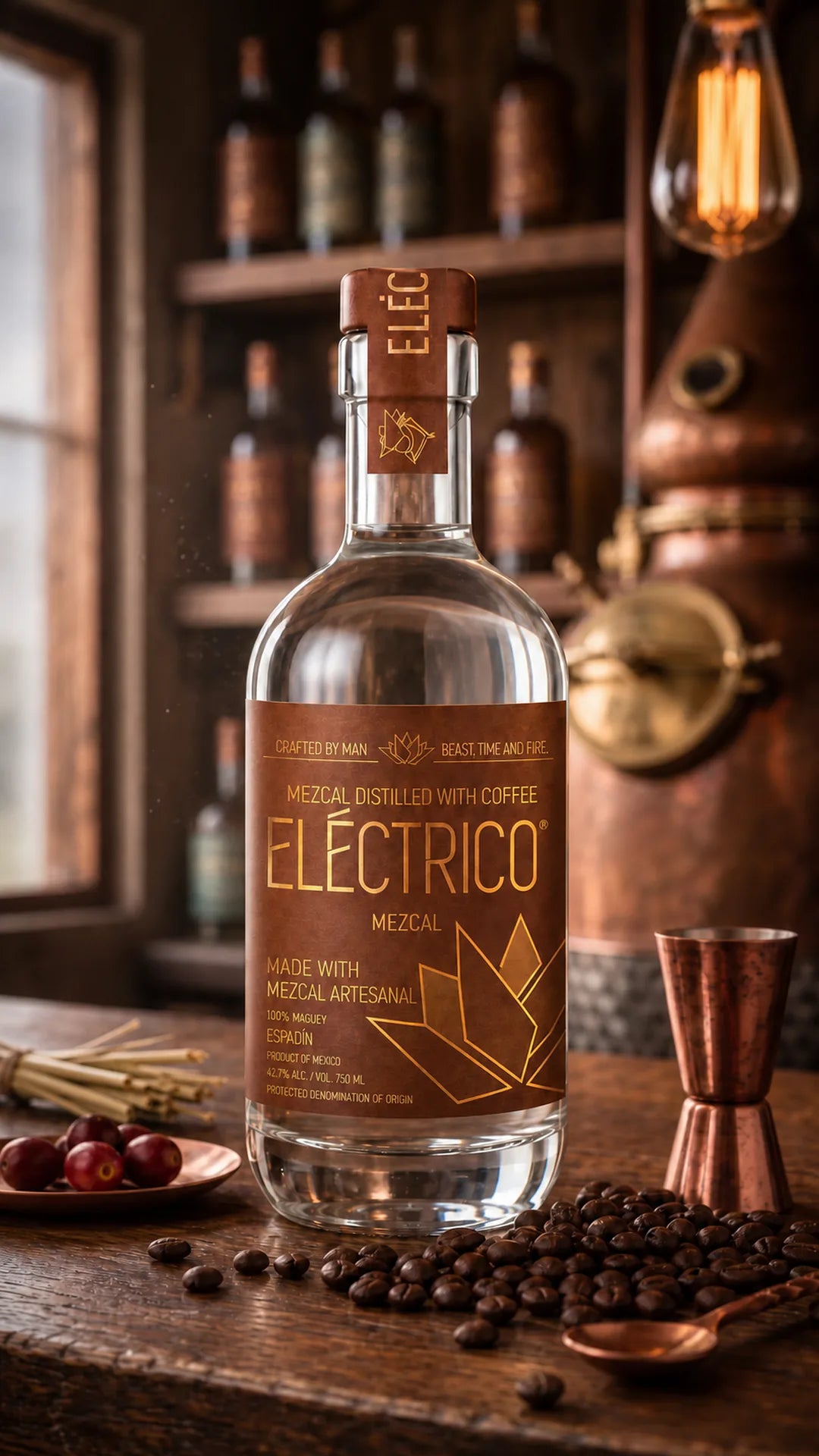 Eléctrico Mezcal Espadín - Distilled with Coffee
